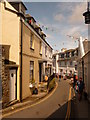 Salcombe: Fore Street becomes Cliff Road