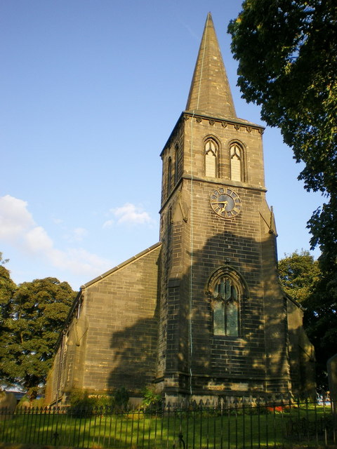 St Lucius' Church, Farnley Tyas © Alexander P Kapp :: Geograph Britain ...