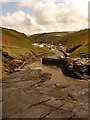 SX0991 : Boscastle: view upriver from Penally Point by Chris Downer