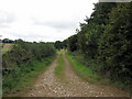SK8732 : Trackbed of the Harlaxton ironstone railway by John Sutton