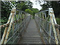 NS6072 : Rusty Footbridge over the Kelvin by Chris Heaton