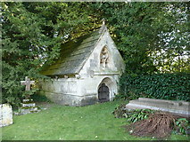 SU3940 : Wherwell - Iremonger Crypt by Chris Talbot