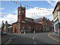 Market House and clock tower, Kington