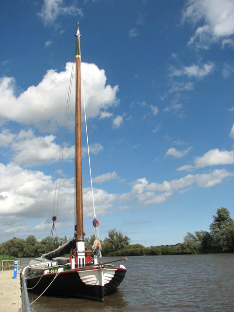 The trading wherry 'Maud' on the River... © Evelyn Simak cc-by-sa/2.0 ...