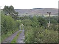 Farm lane near Rhos