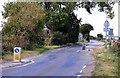 Traffic calming on the Hanney Road