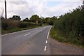 Looking down Hanney Road towards East Hanney