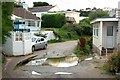 Ford across access road, Polzeath