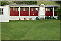 Converted railway carriage, Polzeath