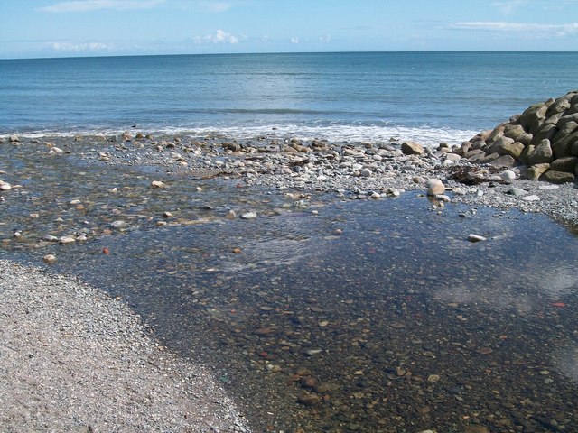 The mouth of the Glen River