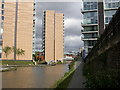 Cornbrook, canalside housing