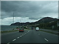 A55 eastbound approaching Penmaenmawr turnoff