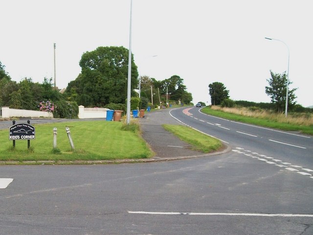 The A50 at Kidd's Corner