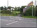 The mouth of the Churchill Road seen across the A50