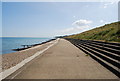 Stepped sea wall & Promenade