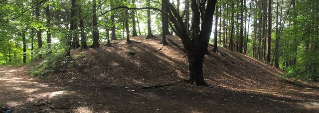 Mound beside the River Leven