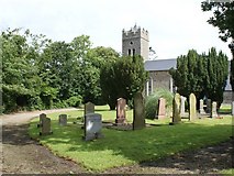 T1946 : Church and graveyard at Clonevan by Simon Mortimer