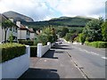 View uphill along Tullybrannigan Road