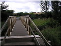 The West Mains Mill footbridge over the Eden Water