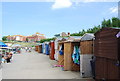 Beach huts, Westgate Bay