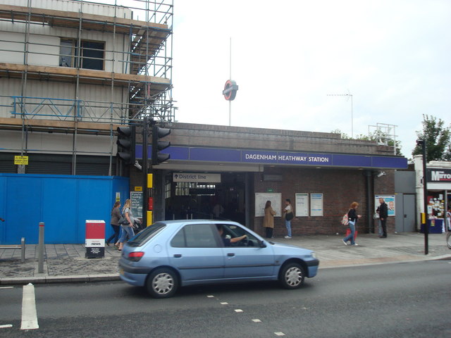 Dagenham Heathway Underground Station C Stacey Harris Cc By Sa 2 0 Geograph Britain And Ireland