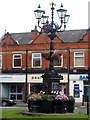 SJ9183 : The Jubilee Fountain and Lamp Standard, Fountain Place by Mike Kirby