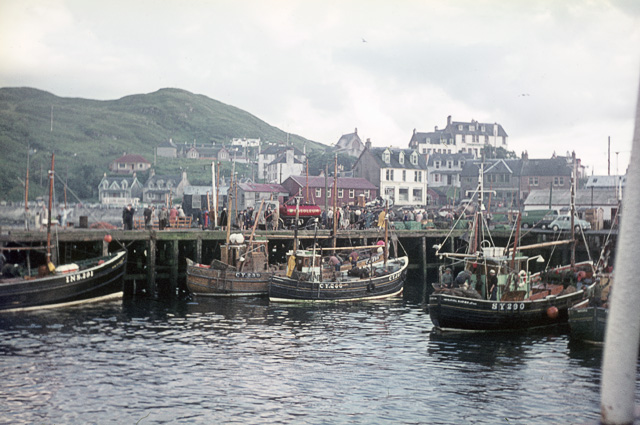 Mallaig Harbour In The Sixties © John Rostron Cc By Sa 2 0 Geograph Britain And Ireland