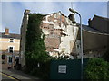 Rear of building junction of Church Street and High Street Conwy