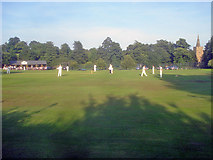 SK5209 : Newtown Linford cricket ground - 1 by Trevor Rickard