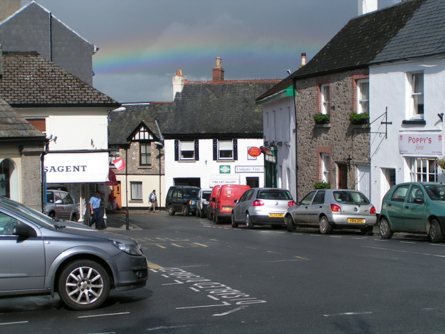 The Square and Southcombe Street, Chagford
