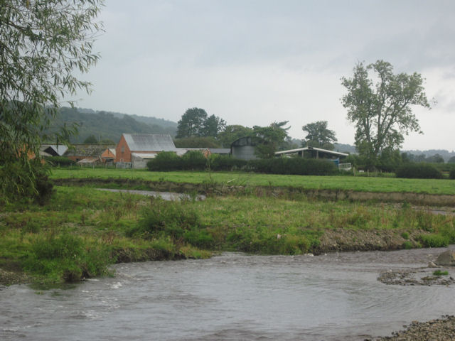 Dol-Las farm from River Rhiw