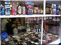 Sweetshop window, Sandgate, Whitby