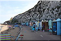 Beach huts, East Cliff, Broadstairs