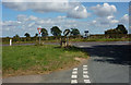 Stackwood Road junction at Hadleigh Heath