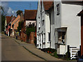 Village street in Kersey