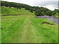 Footpath by River Wharfe near Barden Bridge