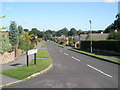 Looking from Curdridge Lane into Provene Gardens