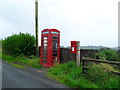 Telephone Box and Post box, Woodgrange