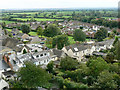 SU0993 : View south-east from St Sampson's tower, Cricklade by Brian Robert Marshall