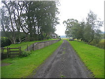 NY6096 : Disused railway line leading to Deadwater Station by Les Hull
