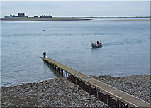 SD2364 : Piel island ferry by Dennis Turner