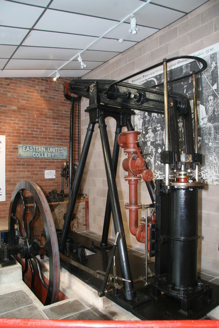 Steam engine, Dean Heritage Museum