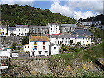 SW9339 : Portloe - houses near the harbour by Ian Cunliffe