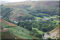 View from the top of the Sychnant Pass