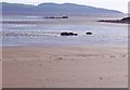 Sands at low tide in Nun Mill Bay