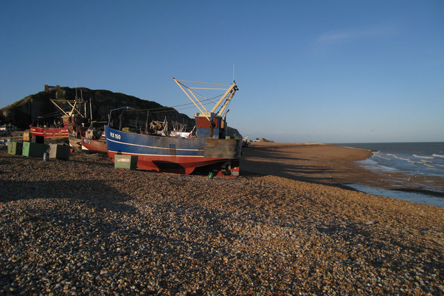 Fishing Boats on Hastings Beach