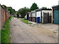 Dirt track off Fornham Road, Bury St. Edmunds