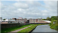 Caldon Canal and College near Shelton