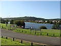 Water Park lake from the car park, Llanelli