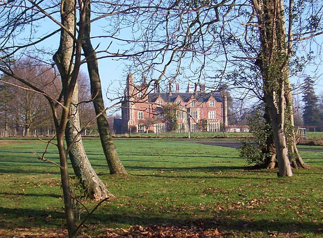 Horsted Place from the grounds